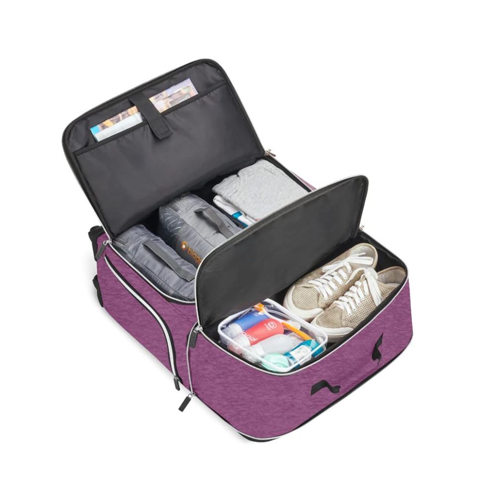 LIFT OFF! EXPANDABLE CARRY-ON TO CHECK-purple | Biaggi - Click Image to Close