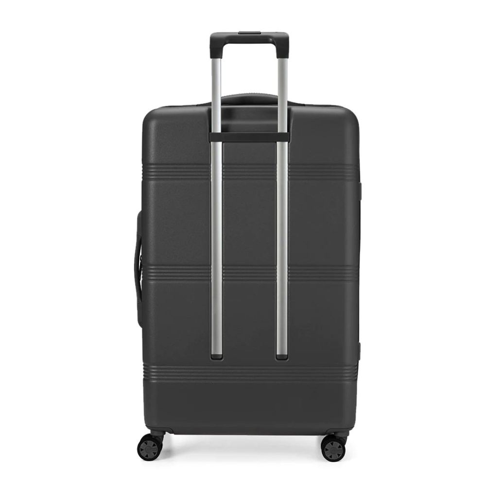 RUNWAY LARGE CHECK-IN SUITCASE-Black | Biaggi - Click Image to Close